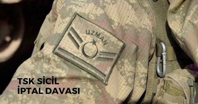 TSK Sicil İptal Davası-2